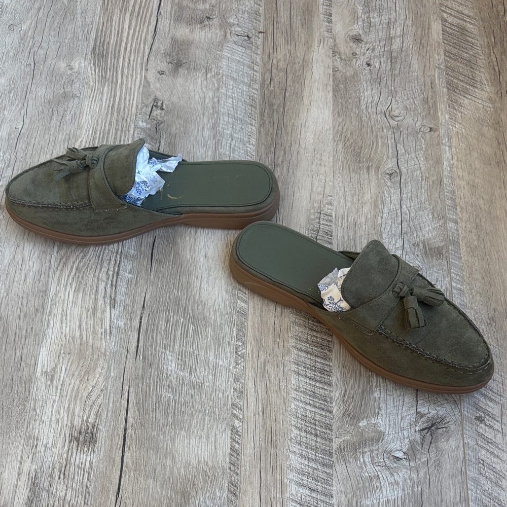 Beach by Matisse Tyra Suede Loafer Mule with Tassels - Picture 4 of 6